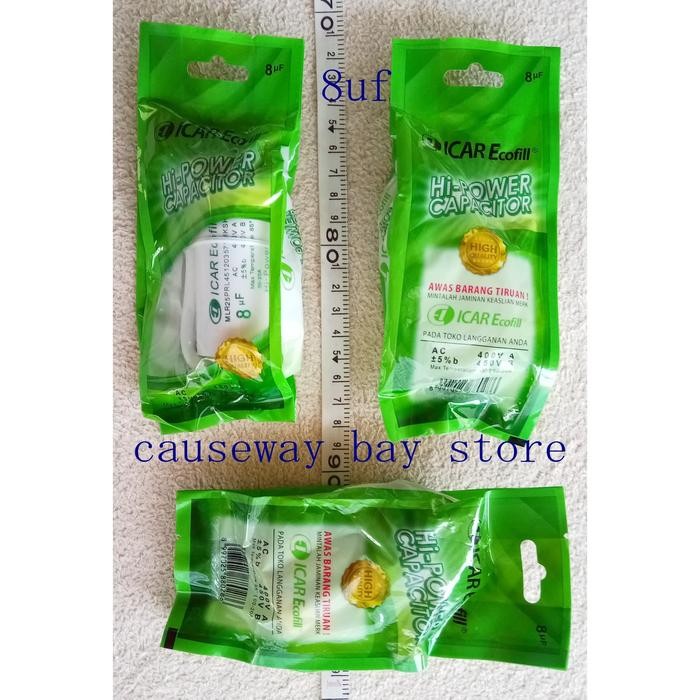 KAPASITOR 8UF ICAR ECOFILL