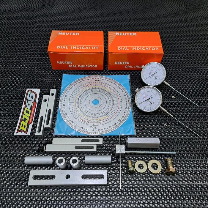 Busur Derajat Dial Full Set Noken As Racing Stand Top Dayel Set Bukan Bpro Dial Indicator Neuter