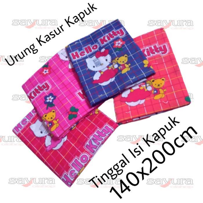 (140X200) URUNG KASUR KAPUK KATUN/KULIT KASUR KAPUK BONEKA