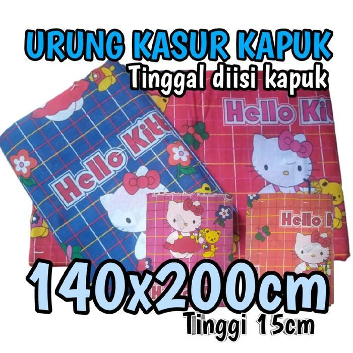 (140x200) URUNG KASUR KAPUK/KULIT KASUR KAPUK KATUN