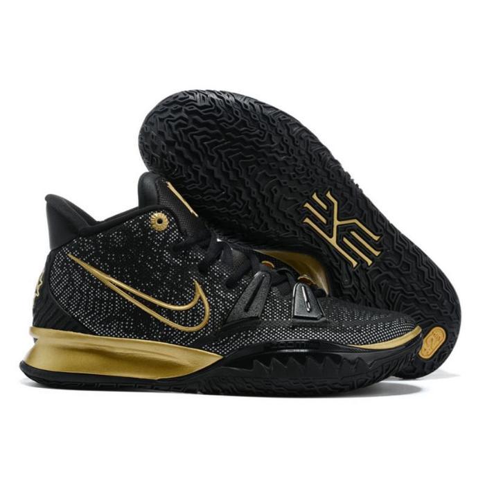 SEPATU BASKET NKE KYRIE IRVING 7 BLACK GOLD HIGH