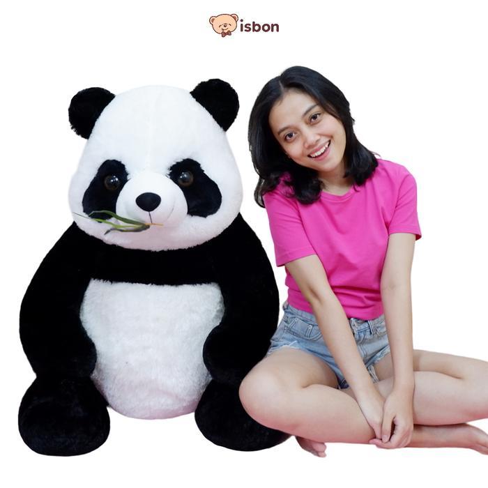 NEW BONEKA PANDA JUMBO ISTANA BONEKA PANDA BAMBOO BESAR JUMBO LUCU