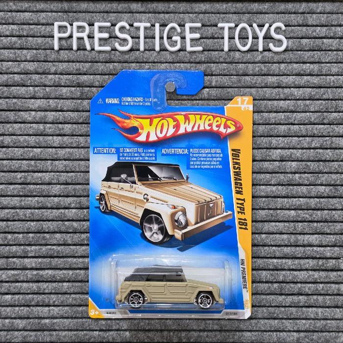 Hotwheels Volkswagen Type 181 Classic Coklat Cream Terbaru 