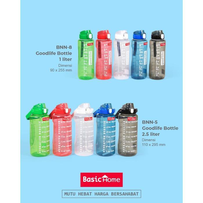 BASIC HOME LION STAR BNN-5 GOODLIFE BOTTLE BOTOL AIR MOTIVASI 2000 ML
