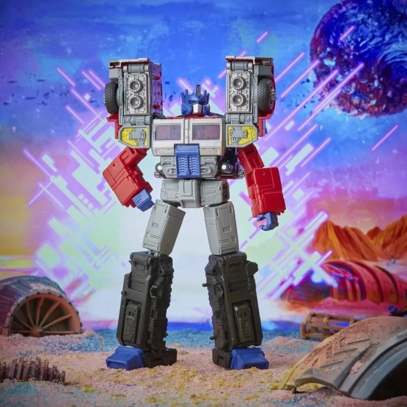 Genuine Transformers 18CM Optimus Prime action figure Collection model G2 Universe Laser Generations