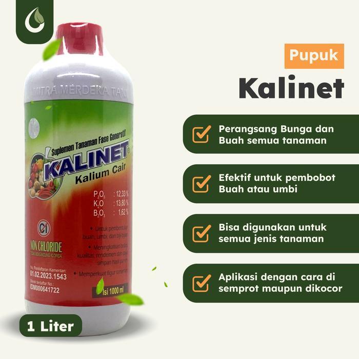 Promo Kalinet 1 Liter Pupuk Kalium Phospat Boron Meningkatkan Bobot Buah Semua Tanaman Terlaris