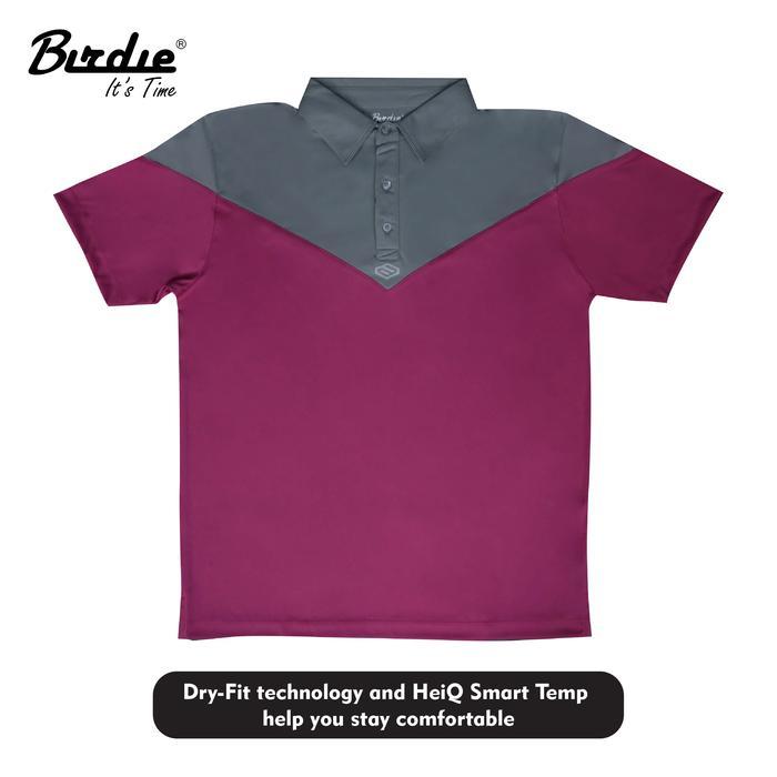 Terbaru Birdie Baju Polo Shirt Golf Cs76 Polyester Drifit Coolmax Kaos Pendek Custom Vintage Basic
