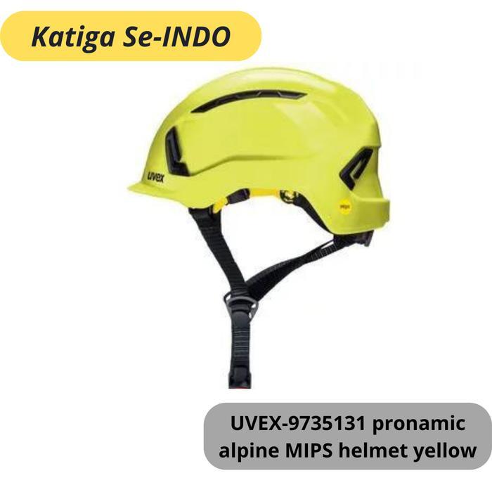 UVEX Helmet Safety Type 9735131 Pronamic Alpine MIPS Hi-Vis Yellow