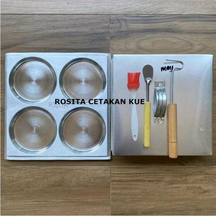 Rosita Cetakan Kue Martabak Lipat/Bolu Lipat/Pizza Mini 11,8cm MMJB