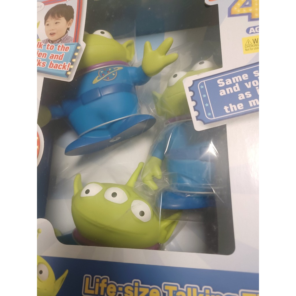 Authentic Japanese TOMY Toy Story Interactive Sound Dolls, Alien Squeeze & Woody Action Figure