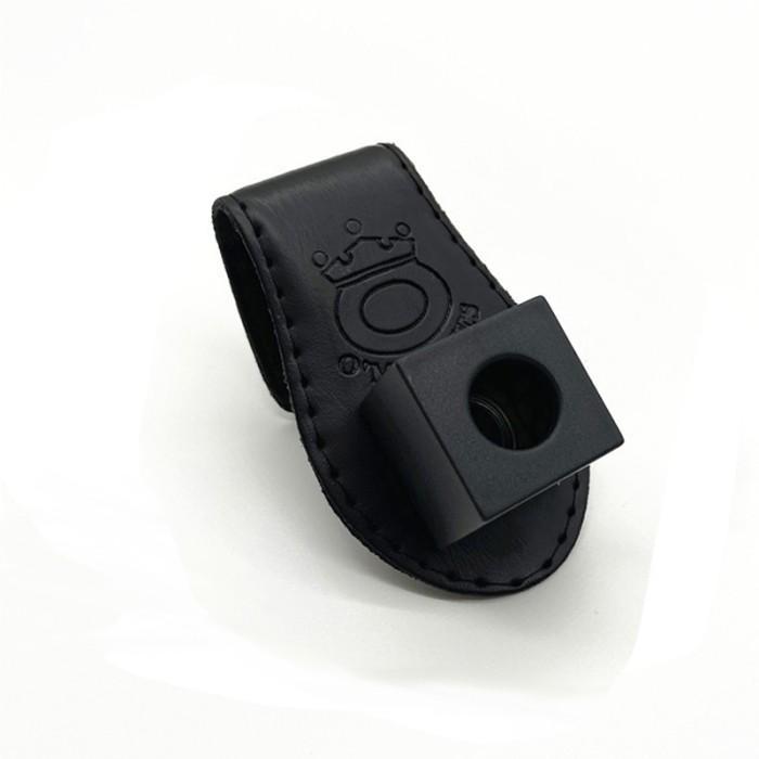 Chalk Holder Billiard Universal Chalk Box Billiard Kulit Tempat Chalk Billiard Magnetic Chalk Holder