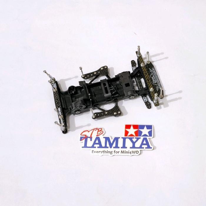 Tamiya SFM Karbon Side Damper RTR Kosongan Full HG Bemper Settingan Ban Small