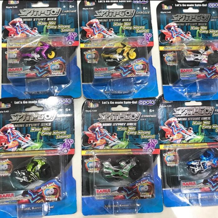 SPIN GO CHROME MINI STUNT BIKE SPIN GO LIC AL A