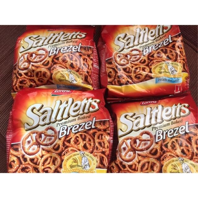 

SNACK LORENZ SALTLETTS BREZEL PRETZEL BRETZEL SEA SALT 150 GR