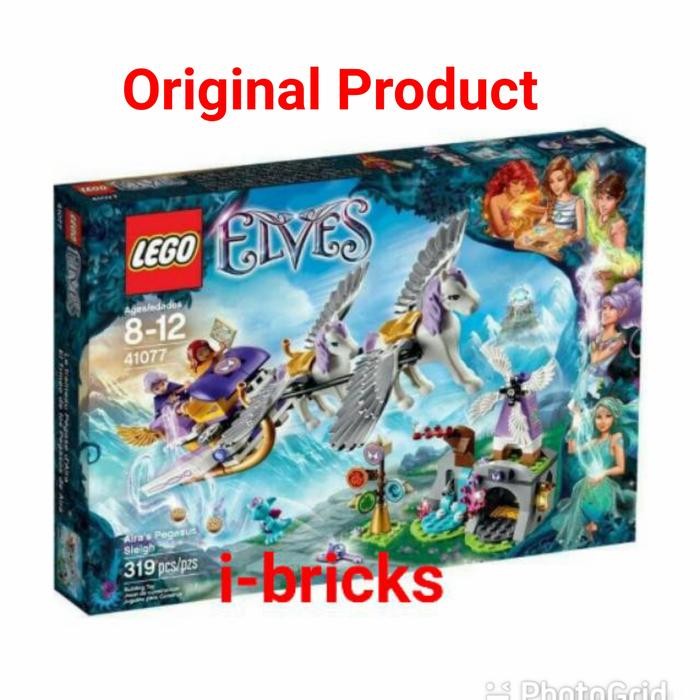 lego elves 41077 aira's pegasus sleigh