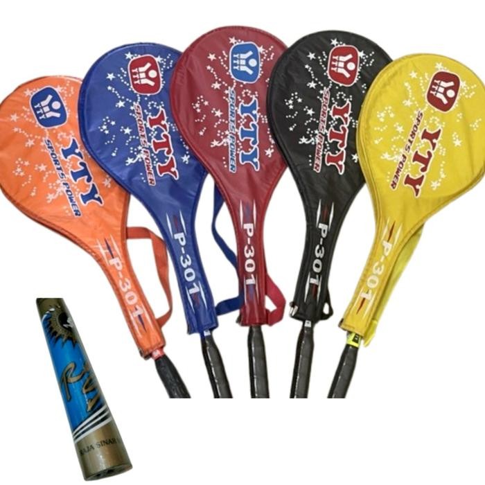 Raket Badminton anak YTY P-301 + NUS 1 Tabung Cock