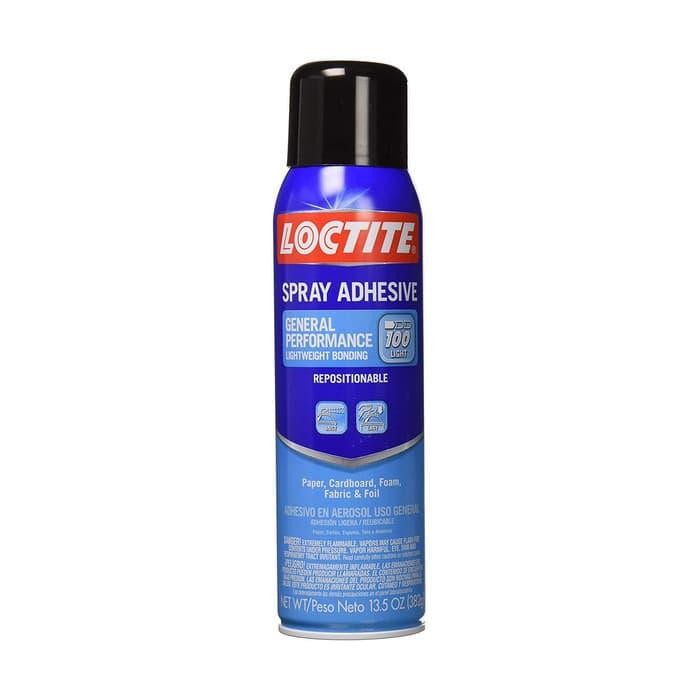 

LEM LOCTITE SPRAY ADHESIVE LEM KERTAS LEM KAIN LEM FOIL LEM BUSA 382GR