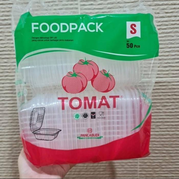 Kotak Meal Box Plastik Mika Box Putih Hamburger ( 50 pc )