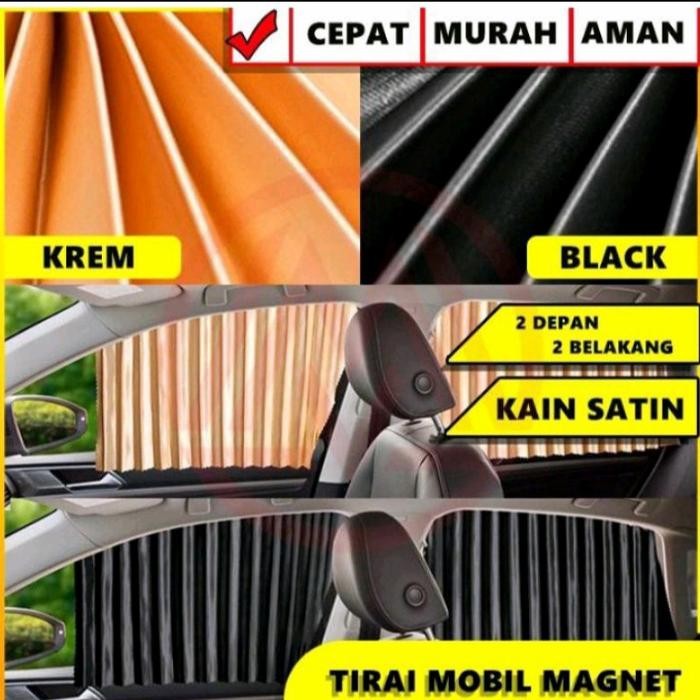 ORIGINAL Tirai jendela mobil hordeng mobil ALPHARD/ VELLFIRE Premium universal READY STOCK
