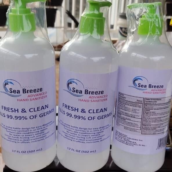 HAND SANITIZER SEA BREEZE 500ML HAND SANITIZER