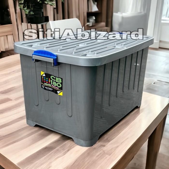 Container Box CB60,CB90,CB140,CB180 Silver / Box Abu - Abu