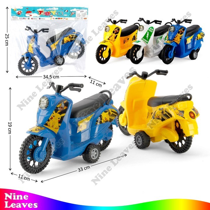 Mainan Anak Sepeda Motor Scoopy Friction Toys