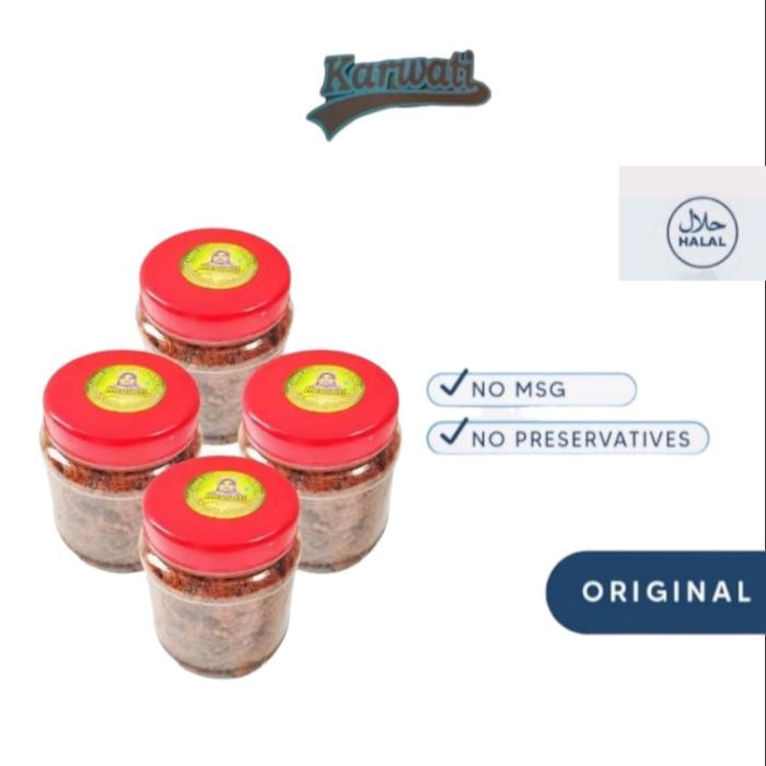 

Pilihan- Abon Ayam Karwati Toples Merah