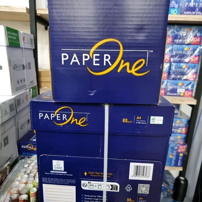 

Pilihan- Kertas Hvs A4 80 Gsm Paperone Dus Khusus Via Ojol