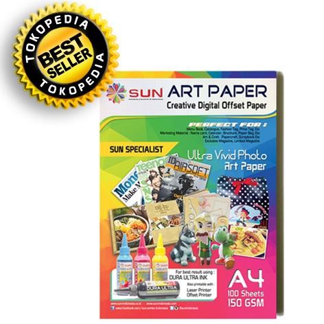 

Pilihan- Sun Kertas Art Paper A4 150 Gsm (Isi 100 Lembar)