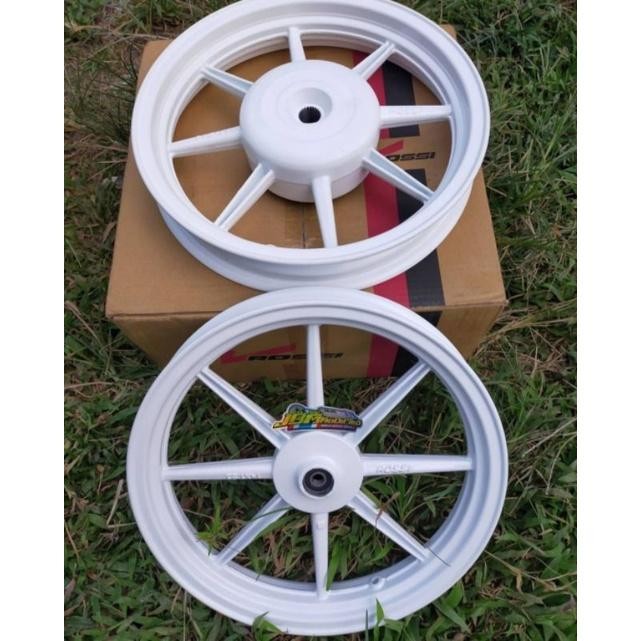 Velg Vrossi Venom Comet Beat,Scoopy,Genio,Vario 110/125/150 Palang 8 Warna Putih 185-215 R14