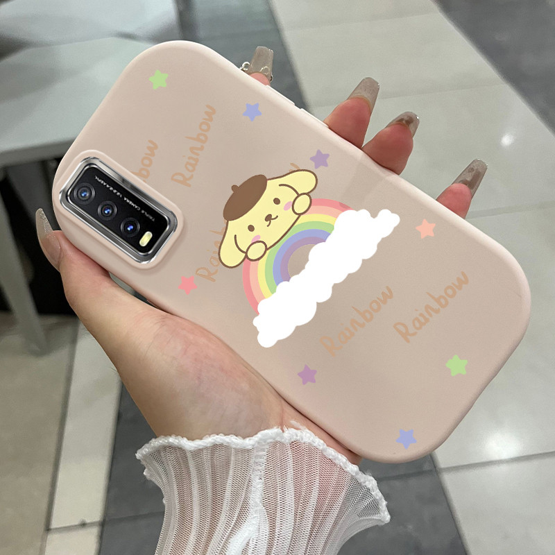 Casing Hp Untuk VIVO Y20 Y20i Y20s Y20T Y12s Y12a Case Casing Silikon Softcase HP Ponsel dengan Desa