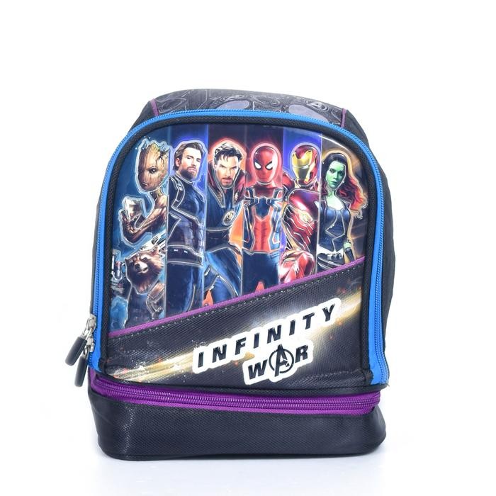 Sale Marvel Avengers Tas Bekal Makan Anak Original Lunch Bag Av-Wmb0377
