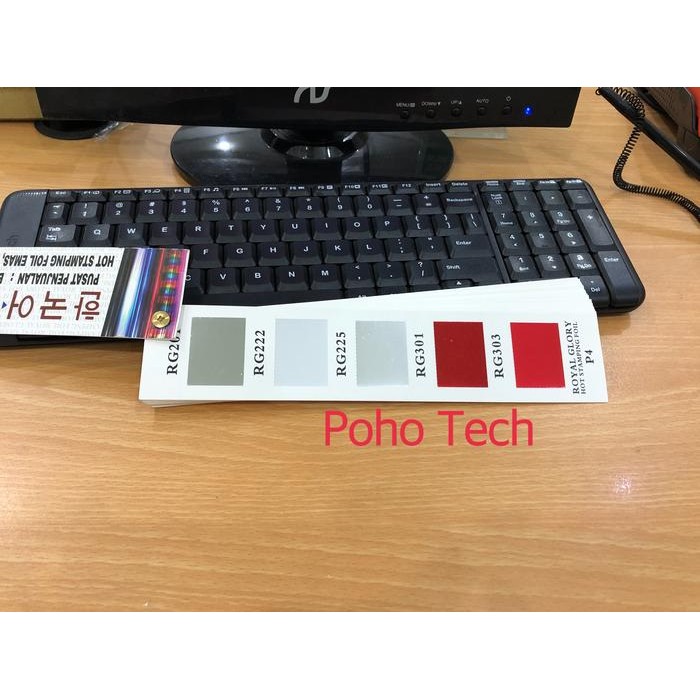 

KERTAS FOIL / HOT STAMPING FOIL / POLY EMBOSS EMAS