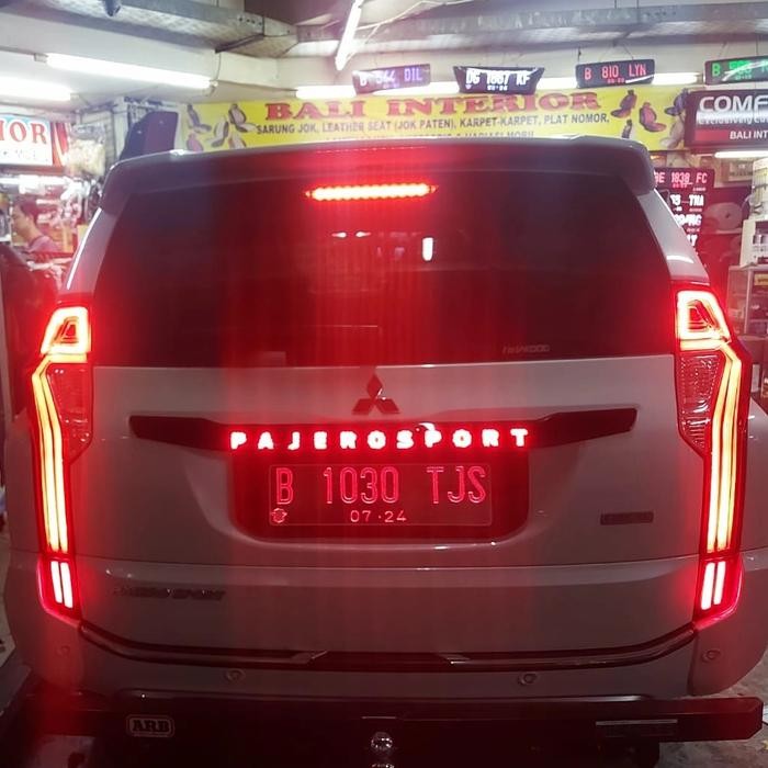 Trunk Lid Led All New Pajero Sport 2021 Facelift Ready Stock