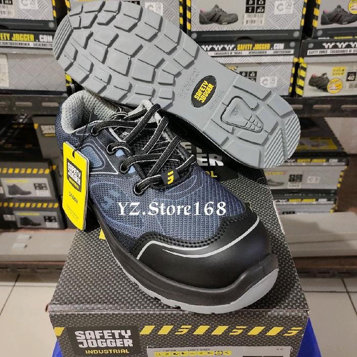 SEPATU SAFETY JOGGER TYPE CADOR GREY S1P SRC ESD
