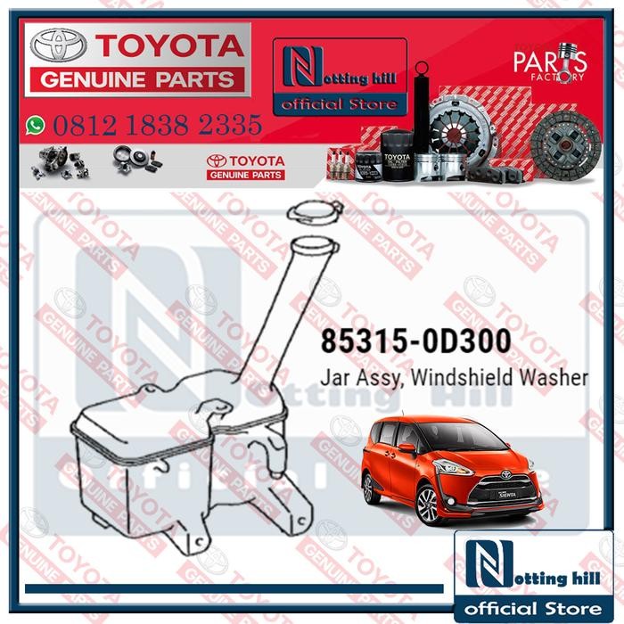 Paling Murah Tabung Air Wiper / Jar Washer Toyota Sienta Terlariss 