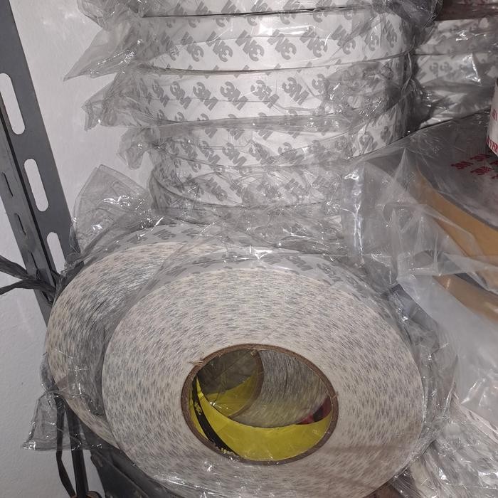 

3M Double Tape 9080Hl, Ukuran 24Mm X 50M, Kualitas Original, Tahan Panas, Lem Kuat, Tissue Type