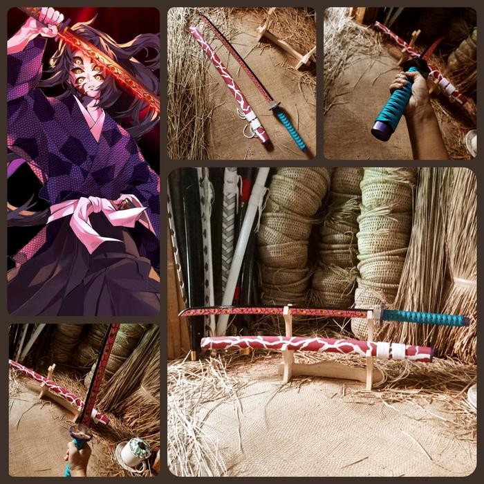 nichirin kokushibou - kimetsu no yaiba