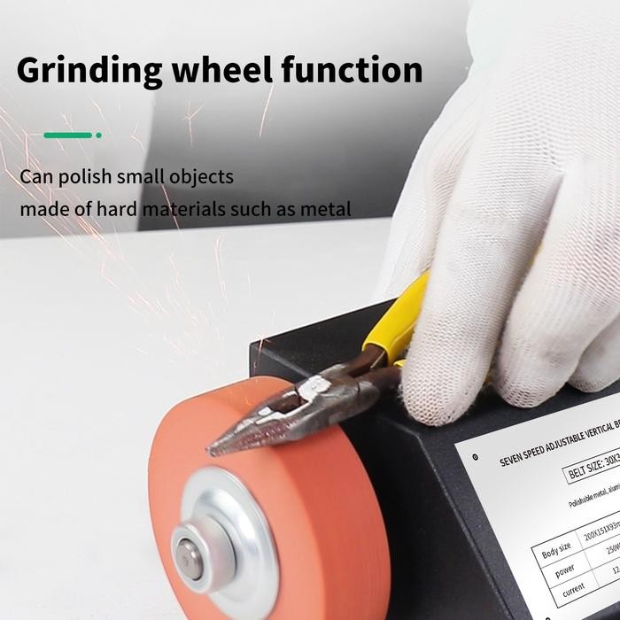 Terpopuler Belt Sander Mesin Amplas Duduk Diy Sander Polisher Penggiling Pengasah Pisau Aksesoris