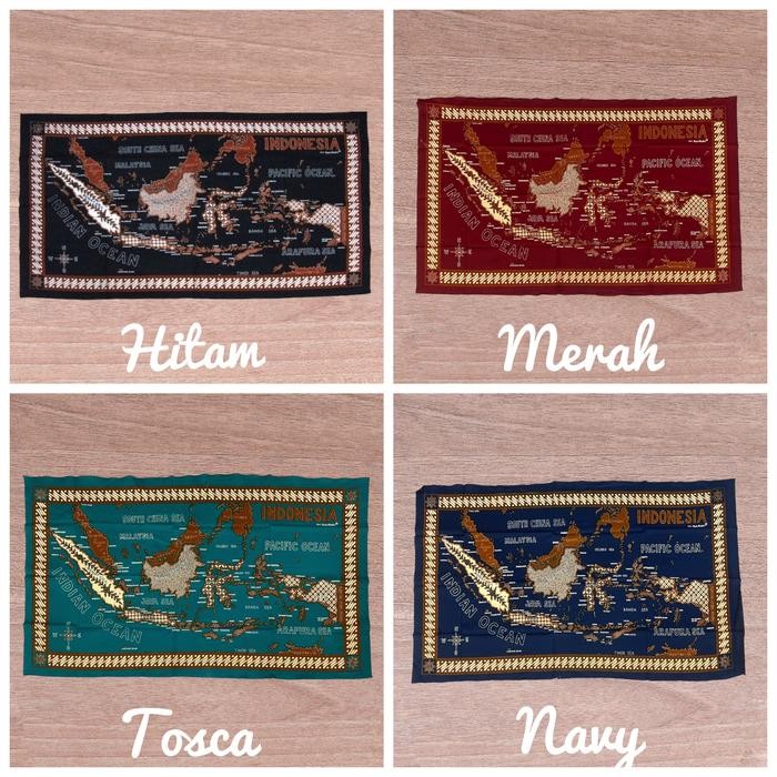 Batik Peta Indonesia