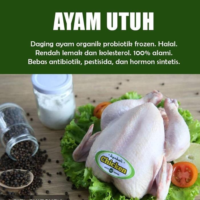 

Pilihan- Ayam Organik Probiotik Berkah Chicken Organic/ Ayam Utuh Wb Nonparting