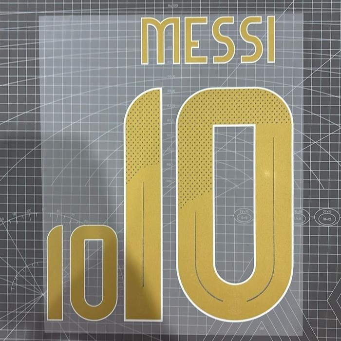 nameset hk argentina away 24/25 messi [kualitas terbaik]