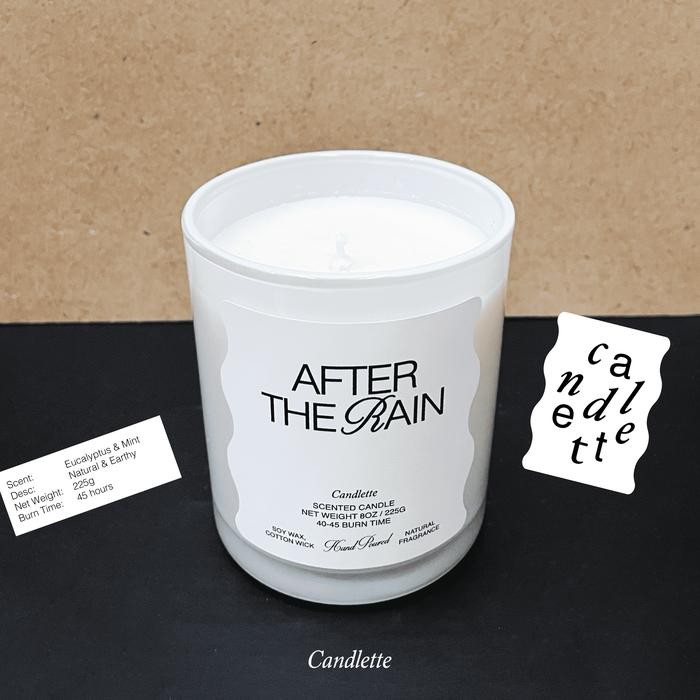 Scented Candle Eucalyptus & Mint After The Rain Candlette 225g