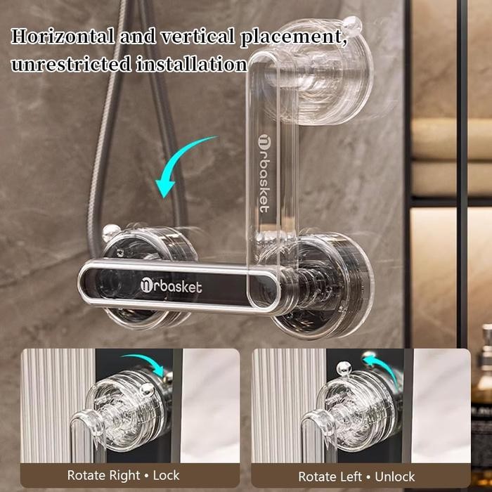 SALE SUCTION CUP PEGANGAN PINTU TEMPEL / PEGANGAN PINTU KAMAR MANDI / PEGANGAN PINTU LACI