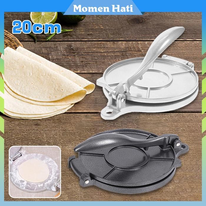 SALE 20CM ALAT PRESS TORTILLA / ALAT PRESS KULIT KEBAB / ALAT PRES ADONAN
