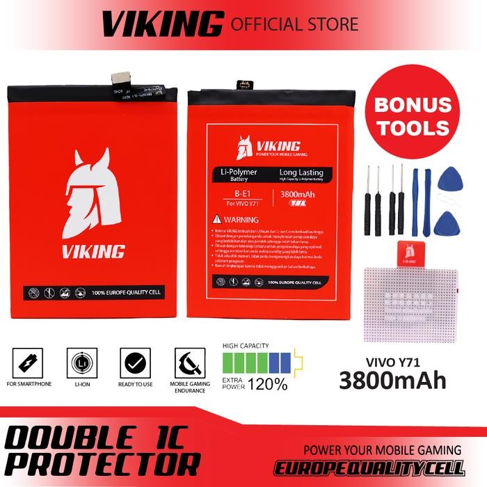 VIKING Baterai Vivo Y71 B-E1 Double Power