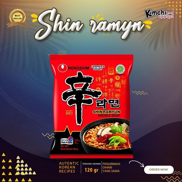 

New Shin Ramyn Ramen Korea spicy asli impor dari korea langsung original