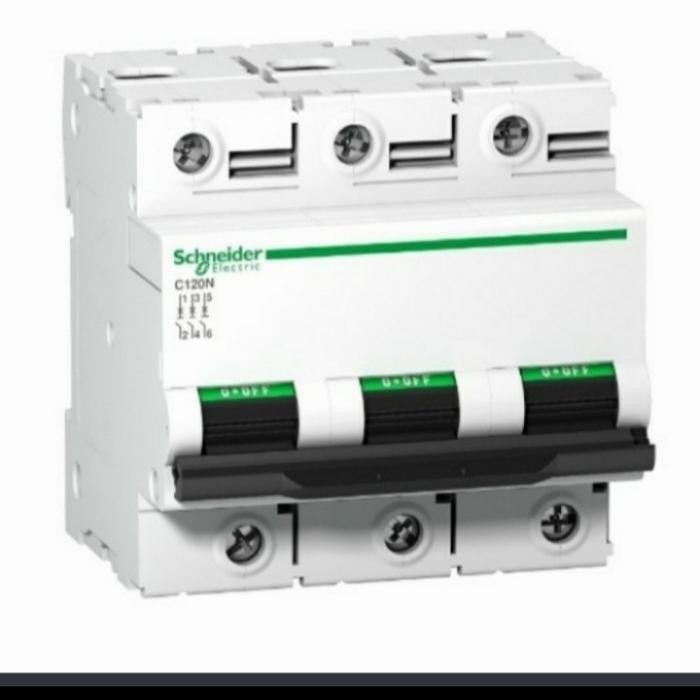 MCB SCHNEIDER C120N 3P 80A ORIGINAL