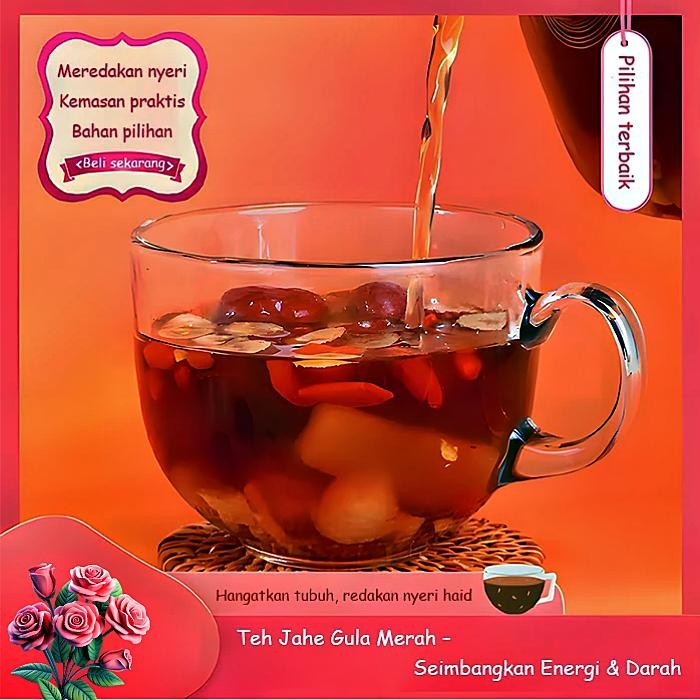 

SATUAN - Teh Ejiao, Gula Merah, Jahe, dan Kurma Merah Untuk Membantu Melancarkan Haid