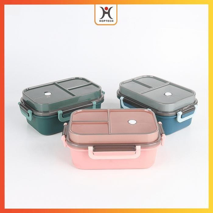Bonbox Kitchen - Kotak Makan Siang 2 Lapis / Kotak Makan Sekat / Lunch Box 2 Lapis Sekat / Kotak